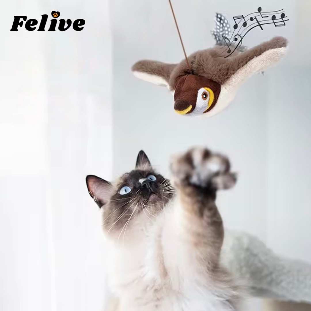 MotionBird™ - De prooi die nooit moe wordt.