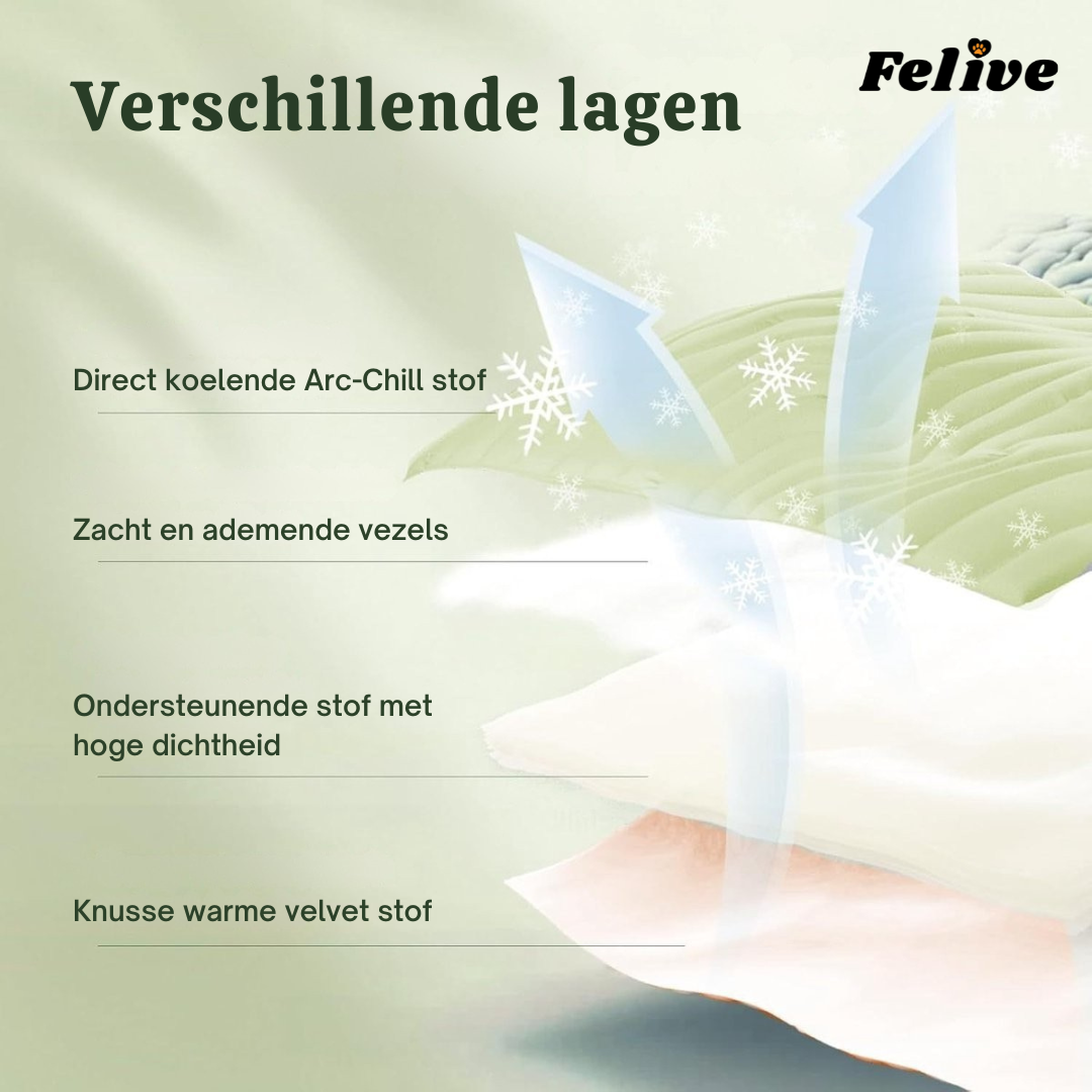 Felive™ - Bladvormige Cool Mat