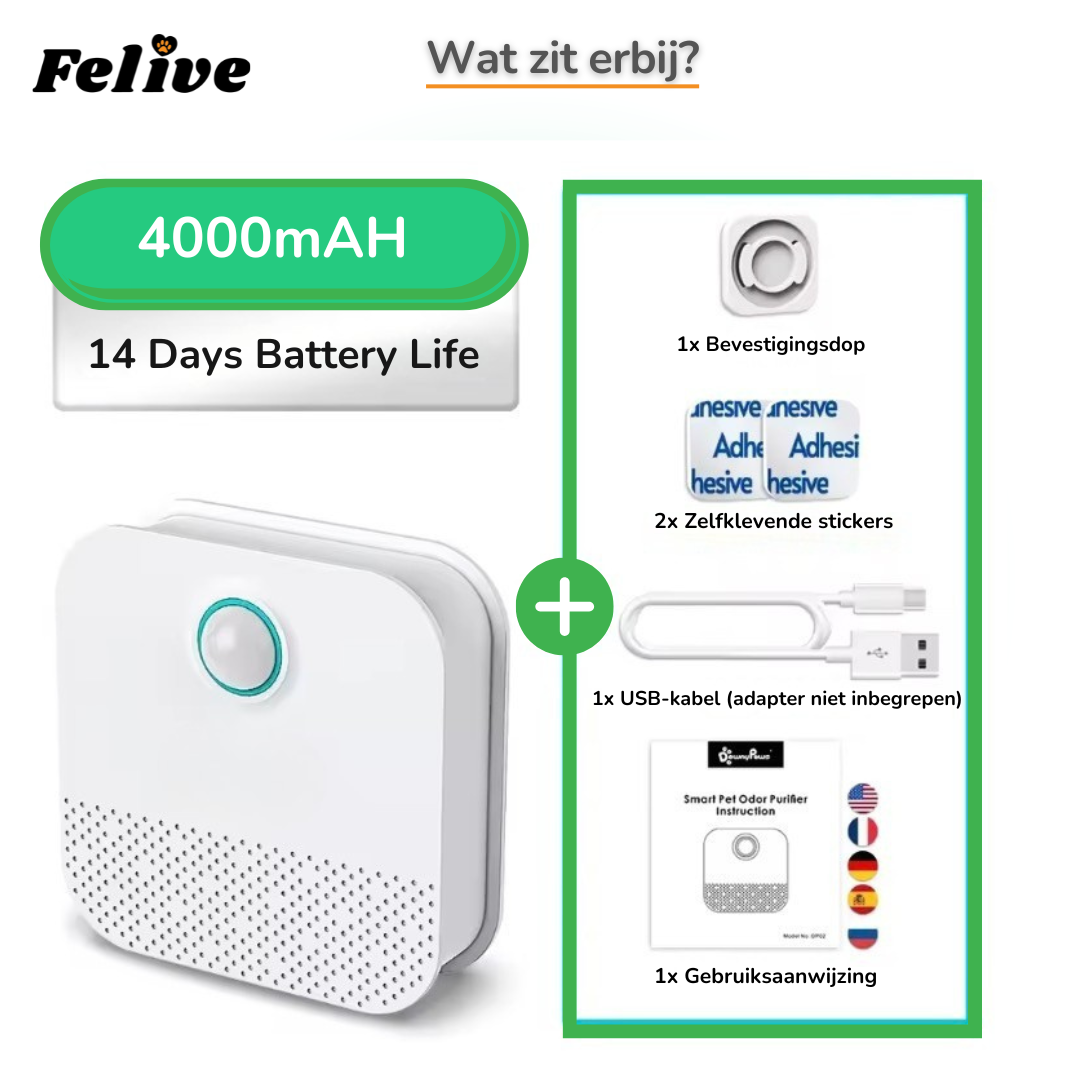 BreezyPaws™ - Geen nare geurtjes meer in huis